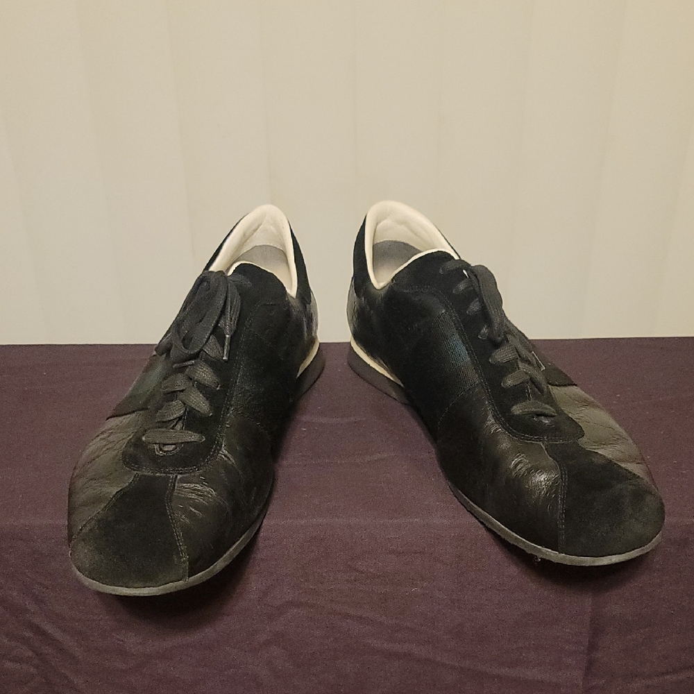 Gucci Black Suede Sneakers